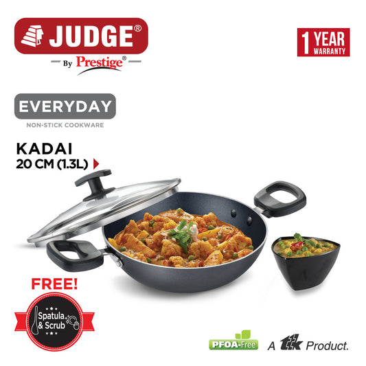 Judge by Prestige Everyday Kadai With Lid