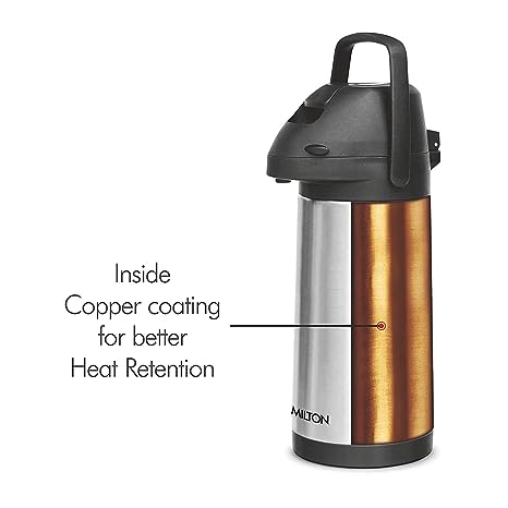 Milton SS Hot n Cold Flask Pinnacle Dispenser with Handle